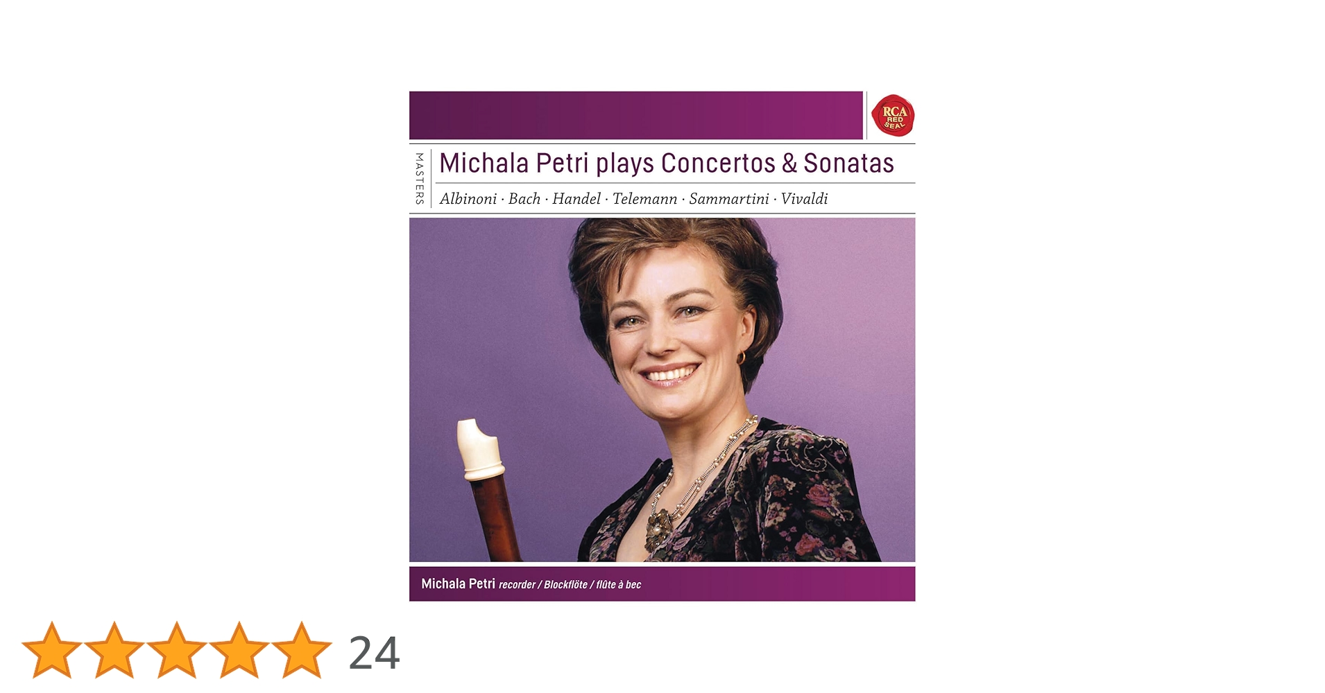 クラシック MICHALA PETRI THE COMPLETE RCA 17 CD BOX ミカラ・ペトリ～ ザ・コンプリートRCAアルバム・コレクション